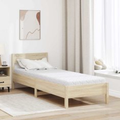 Vidaxl Vzmetnica Bela 70 x 200 cm žakardna tkanina