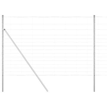 Vidaxl Sistem za pritrditev varjene žične ograje 25 x 1,6 m (Š x V)