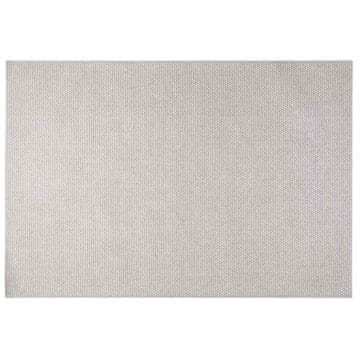 Vidaxl Preproge za površine LUGO Krem in siva 140 x 200 cm Poliester