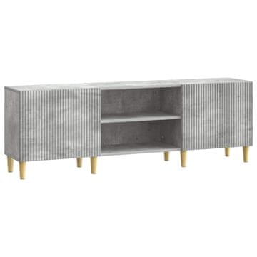 Vidaxl TV omarica Betonsko siva 150 x 31 x 50 cm Inženirski les
