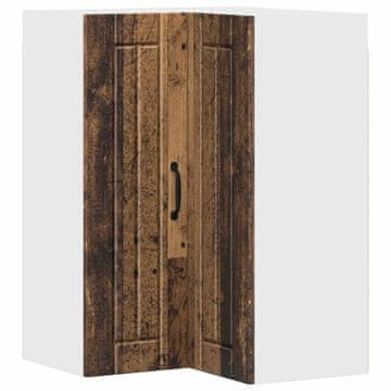 Vidaxl Omara za vogal LUCCA Star les 57 x 57 x 80 cm Inženirski les