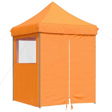 Vidaxl Zabavni šotor 200 x 200 x 306 cm Oranžna Oxford tkanina