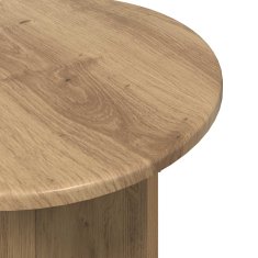 Vidaxl Komplet stranskih mizic 2 szt. Artisan hrast Inženirski les