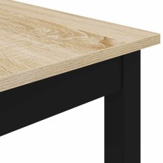 Vidaxl Jedilne mize 180 x 90 x 75 cm Inženirski les Pravokotna
