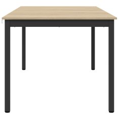Vidaxl Jedilne mize 180 x 90 x 75 cm Inženirski les Pravokotna