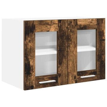Vidaxl Viseča omarica Dimljeni oreh 60 x 31 x 40 cm Konstruiran les