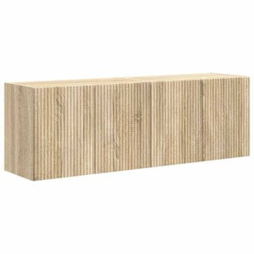 Vidaxl TV stenska omara 2 szt. Sonoma hrast 59,5 x 31 x 40 cm