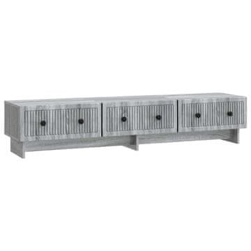 Vidaxl TV omarica Siva Sonoma 147 x 34,5 x 30 cm Inženirski les