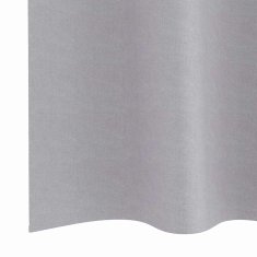 Vidaxl Zavese za zatemnitev z obroči 2 szt. Kovinsko siva 245 x 140 cm