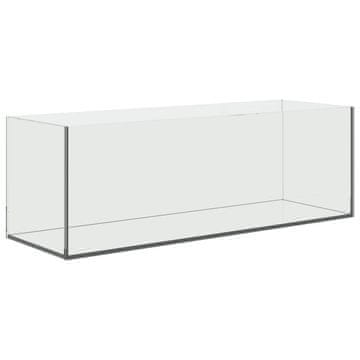 Vidaxl Akvarij s shranjevanjem Transparentno 60 x 20 x 20 cm Steklo