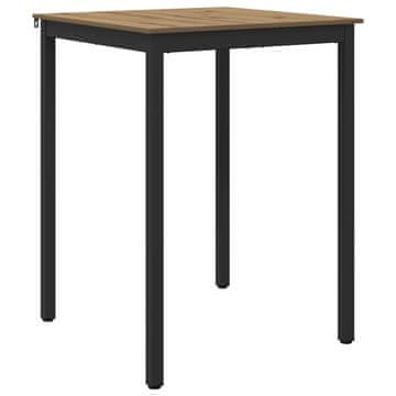Vidaxl Stoječ miza za bar Inženirski les Kvadrat