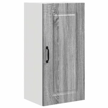 Vidaxl Plošča za pomivalni stroj Kalmar Siva Sonoma 40 x 31 x 80 cm
