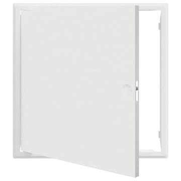 Vidaxl Dostopna enota Bela 63 x 63 x 3 cm Jeklo
