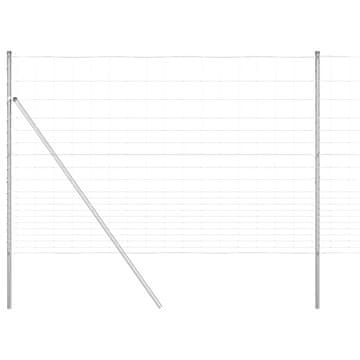 Vidaxl Sistem za pritrditev varjene žične ograje 25 x 1,6 m (Š x V)