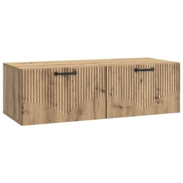 Vidaxl Omarica za TV, ki jo lahko montiraš na steno Artisan hrast