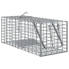 Vidaxl Zamka za živali Antracit 31 x 13 x 12cm Jeklo
