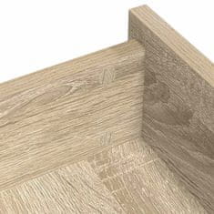Vidaxl Lepljiva zaščita vijakov 2 szt. Sonoma hrast Ø 20 x 0,5 mm