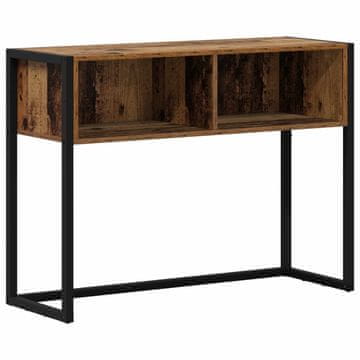 Vidaxl Stranska miza Star les 100 x 36 x 75 cm Konstruiran les