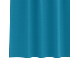 Vidaxl Zavese za zatemnitev z obroči 2 szt. Turkizna 260 x 140 cm