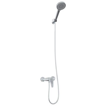 Vidaxl Komplet tuš glav Krom G 1 / 2 palca
