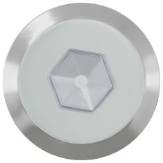Vidaxl Pohištveni vijaki 12 szt. srebrna M6 x 60 mm Jeklo