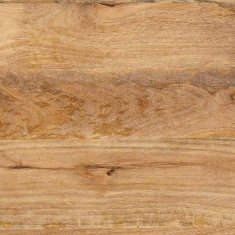 Vidaxl Klubska miza Rjava 110 x 55 x 77 cm Masiven les manga