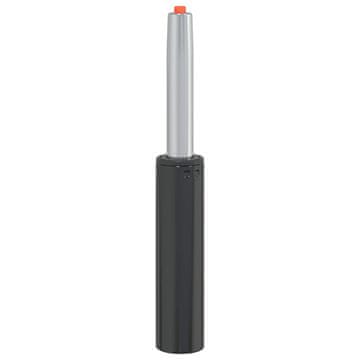Vidaxl Plinski valj pisarniškega stola Črna 261-351 mm elezo