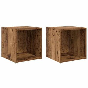 Vidaxl Komplet TV omaric 2 szt. Star les 37 x 35 x 37,5 cm