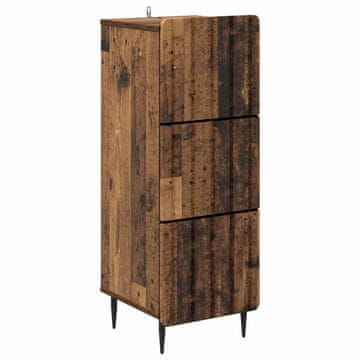 Vidaxl Predalna omara 33 x 34,5 x 92 cm Inženirski les Star les