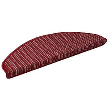 Vidaxl Samolepilni stopniščni tepihi 15 kos 65 x 21 x 4 cm Non-Slip