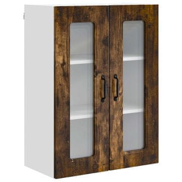 Vidaxl Plošča za pomivalni stroj Kalmar Dimljeni oreh 60 x 31 x 80 cm