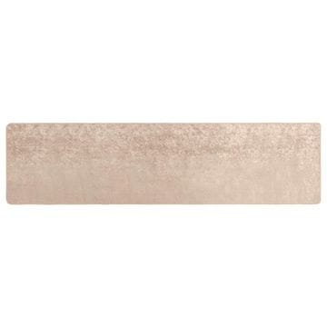 Vidaxl Preproga runner MARSA Bež 50 x 350 cm Poliester in PVC