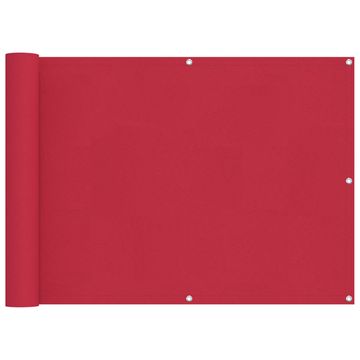 Vidaxl Balconska mreža Burgundija 75 x 700 cm PU premazan oxford alu