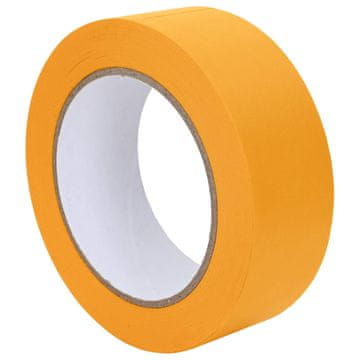 Vidaxl Maskirni trakovi za slikarje 24 szt. Rumena 38mm x 50m Papir