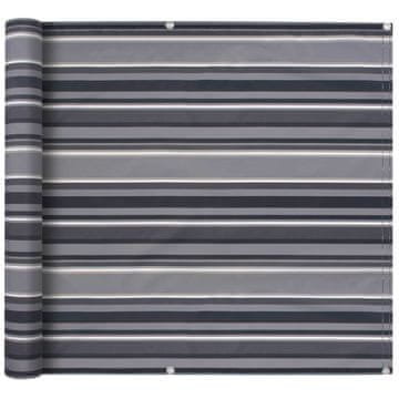 Vidaxl Zunanji dežnik 400 x 90 cm oxford Pravokotna večbarvno