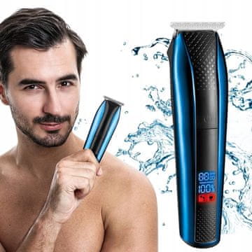 Verkgroup LCD aku. 1200mAh strižnik in brivnik USB