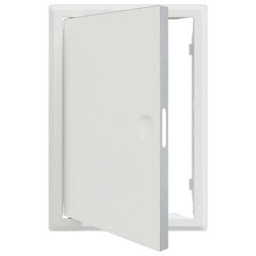 Vidaxl Dostopna enota Bela 43 x 33 x 3 cm Jeklo
