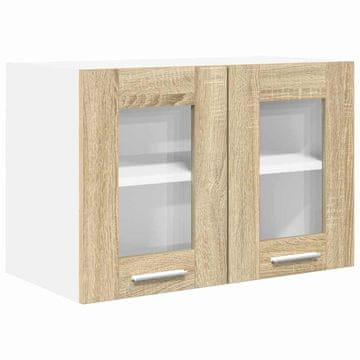 Vidaxl Viseča omarica Sonoma hrast 60 x 31 x 40 cm Konstruiran les