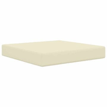 Vidaxl Zunanja blazina za kavč krema 60 x 60 x 8 cm Poliester