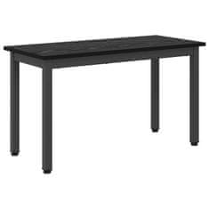 Vidaxl klop Črna Orehovina 80 x 35 x 45 cm Konstruiran les