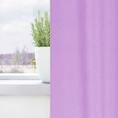Vidaxl Zavese za zatemnitev z obroči 2 szt. Vijolična 140 x 140 cm