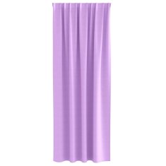 Vidaxl Zavese za zatemnitev z obroči 2 szt. Vijolična 245 x 140 cm