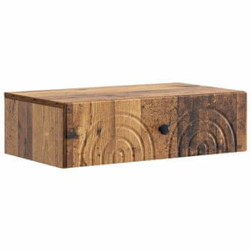 Vidaxl Stenska stranska miza 59 x 34,5 x 17 cm Inženirski les Star les