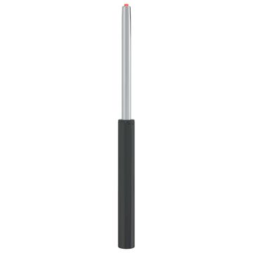 Vidaxl Plinski valj pisarniškega stola Črna 505-720 mm elezo