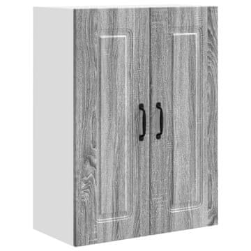 Vidaxl Plošča za pomivalni stroj Kalmar Siva Sonoma 60 x 31 x 80 cm