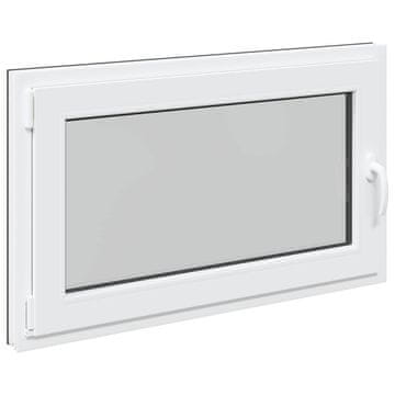 Vidaxl Okno za klet RISOR 100 x 60 cm PVC in steklo Antracit