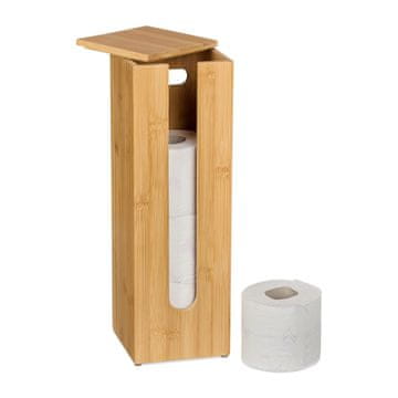 Northix Bambusovo držalo za toaletni papir za 4 rolice 40 cm