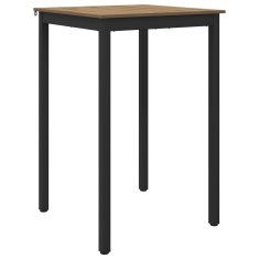 Vidaxl Stoječ miza za bar Inženirski les Kvadrat