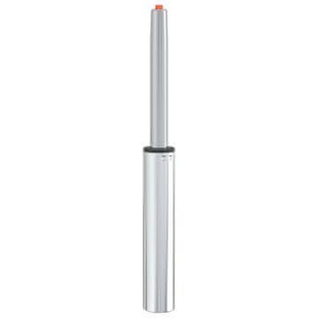 Vidaxl Plinski valj pisarniškega stola Krom 318-473 mm elezo