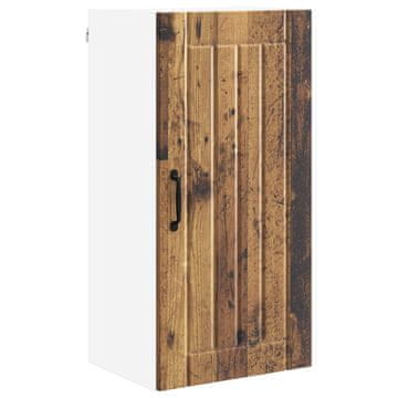 Vidaxl Omarica na steni LUCCA Star les 40 x 31 x 80 cm Inženirski les